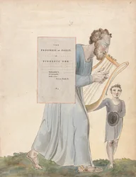 Die Gedichte von Thomas Gray, Design 41, Der Fortschritt der Poesie